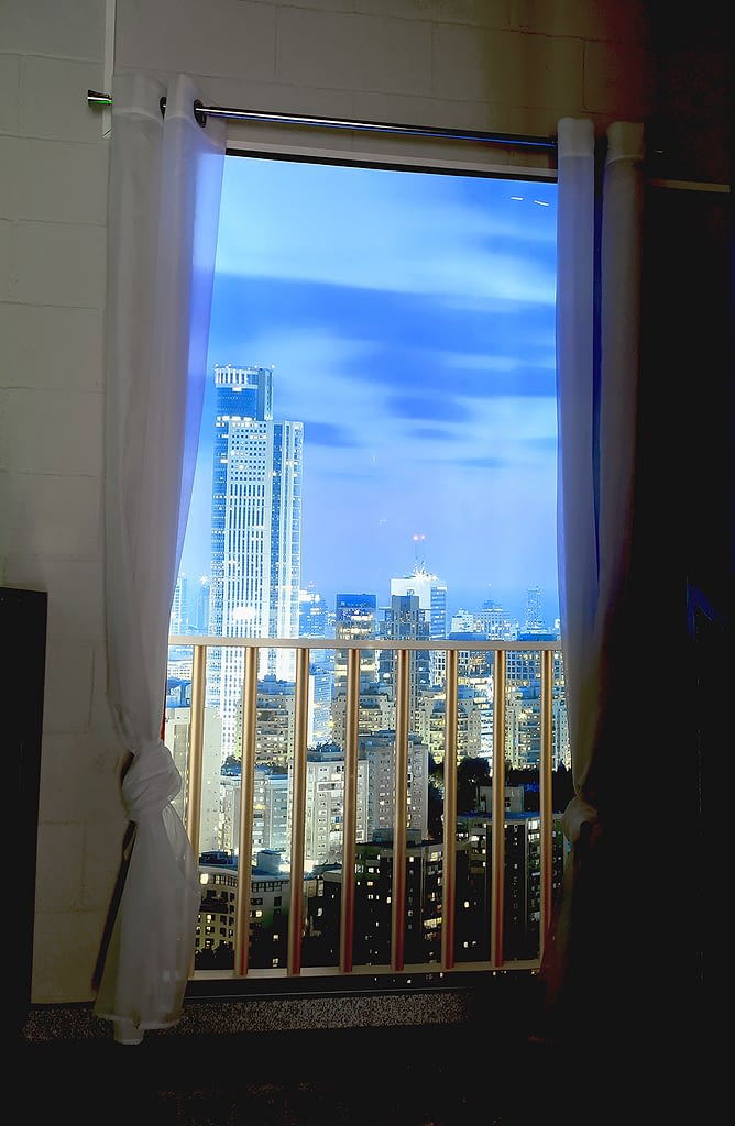ventana artificial led
