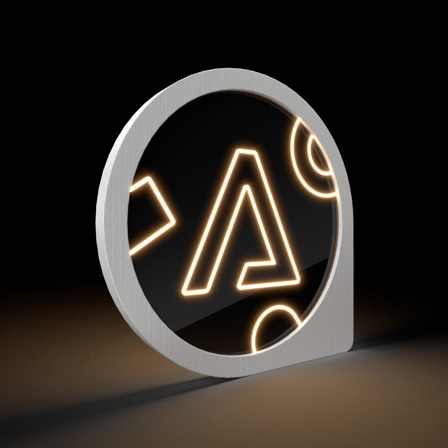 panel led grabado actilum
