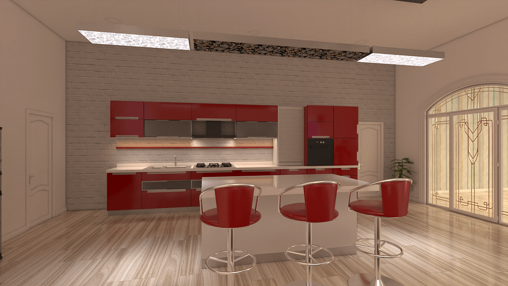 panel LED cocina
