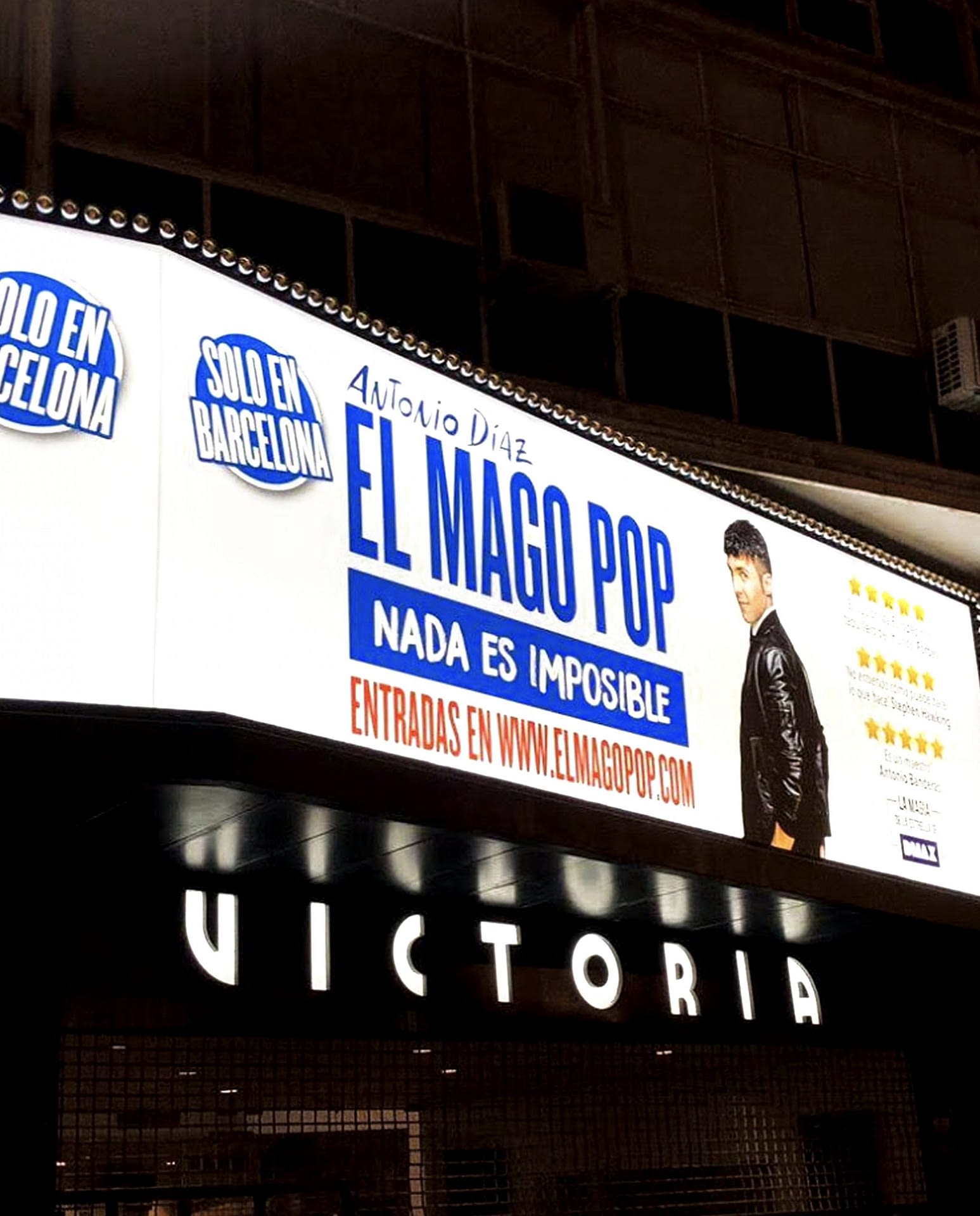 Tira LED vallas publicitarias