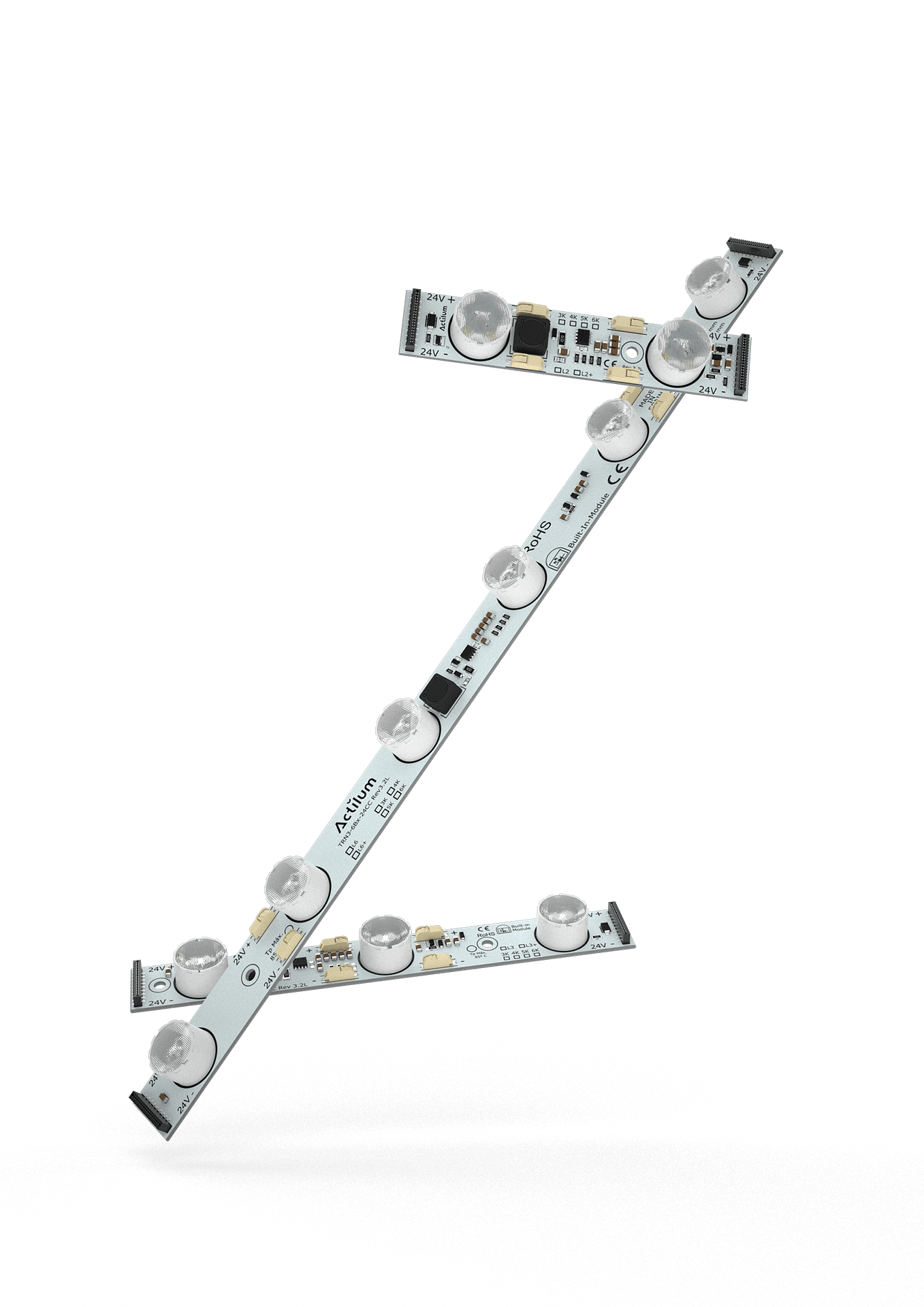 Bande LED totem mupi parallel flex l