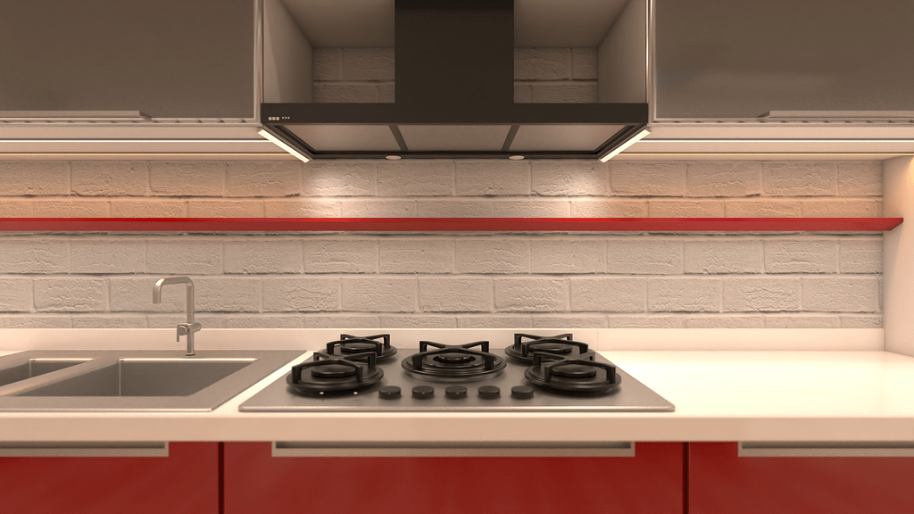 panel LED cocina