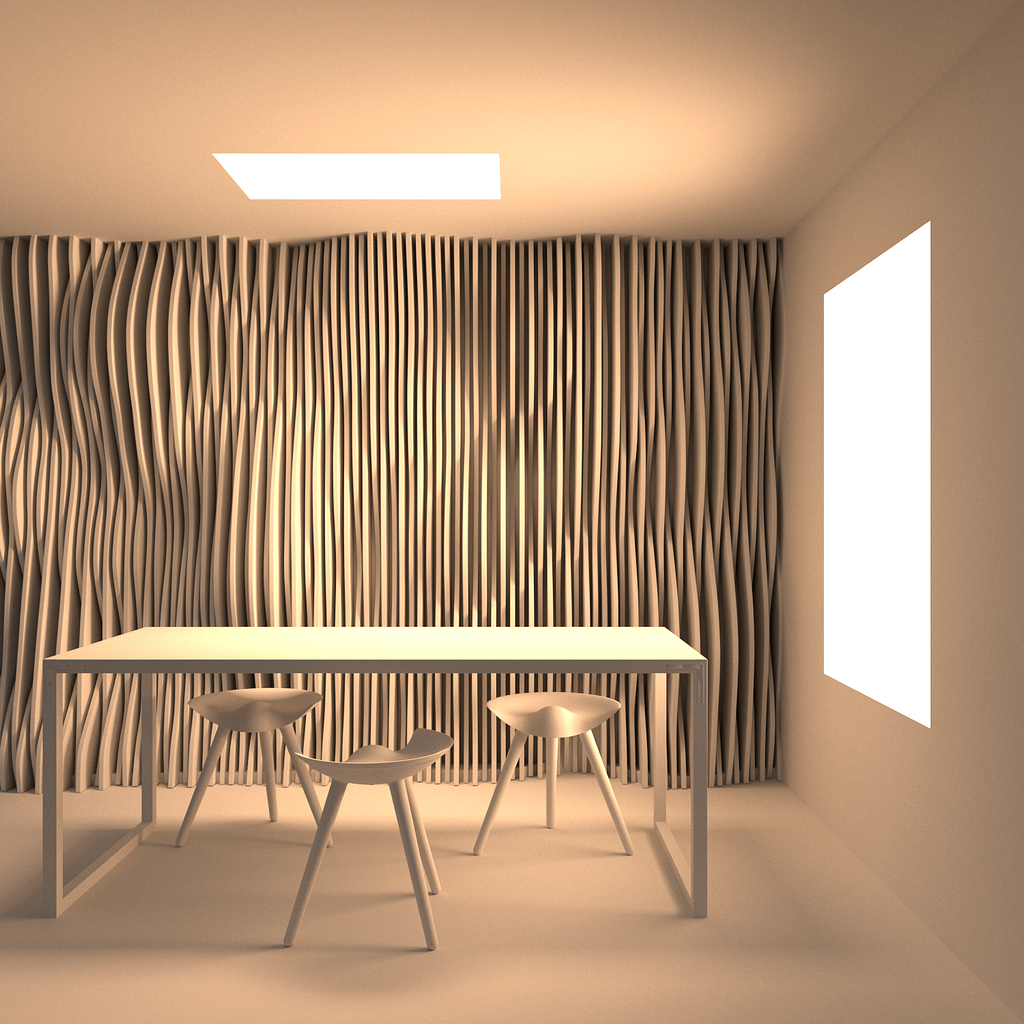 panel LED cocina