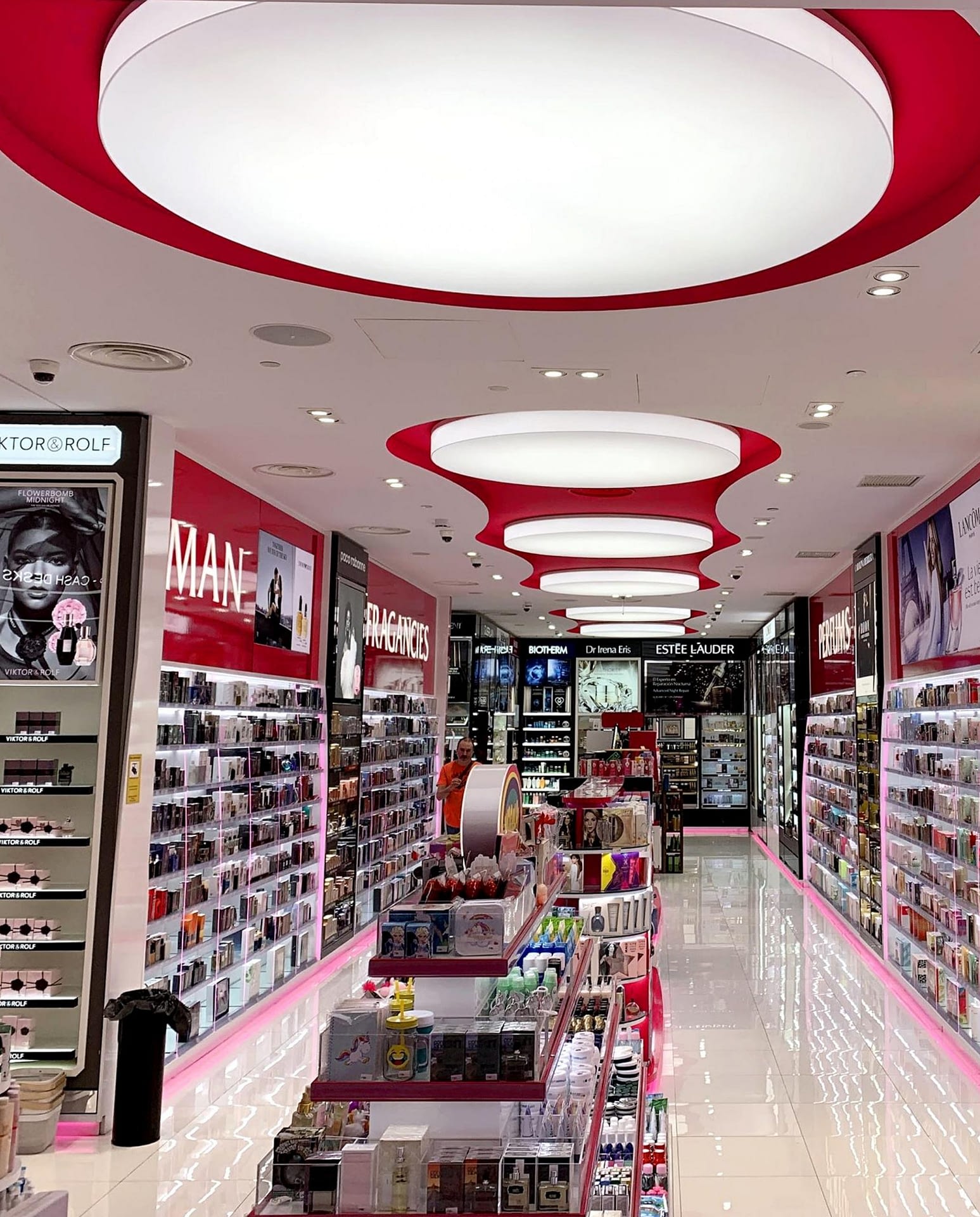 lampara led tienda
