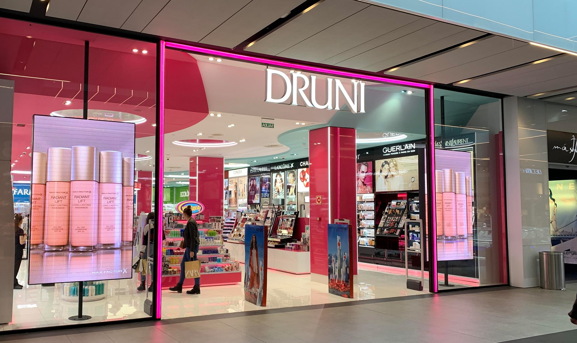 tira led perfil portico druni