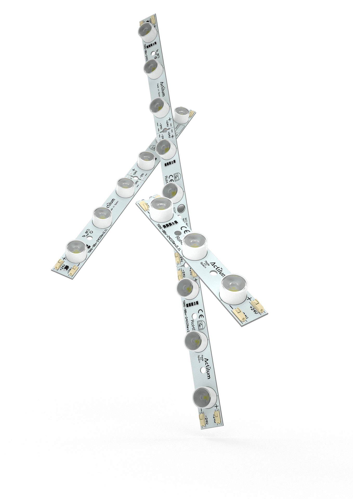 LED strip lightbox parallel m